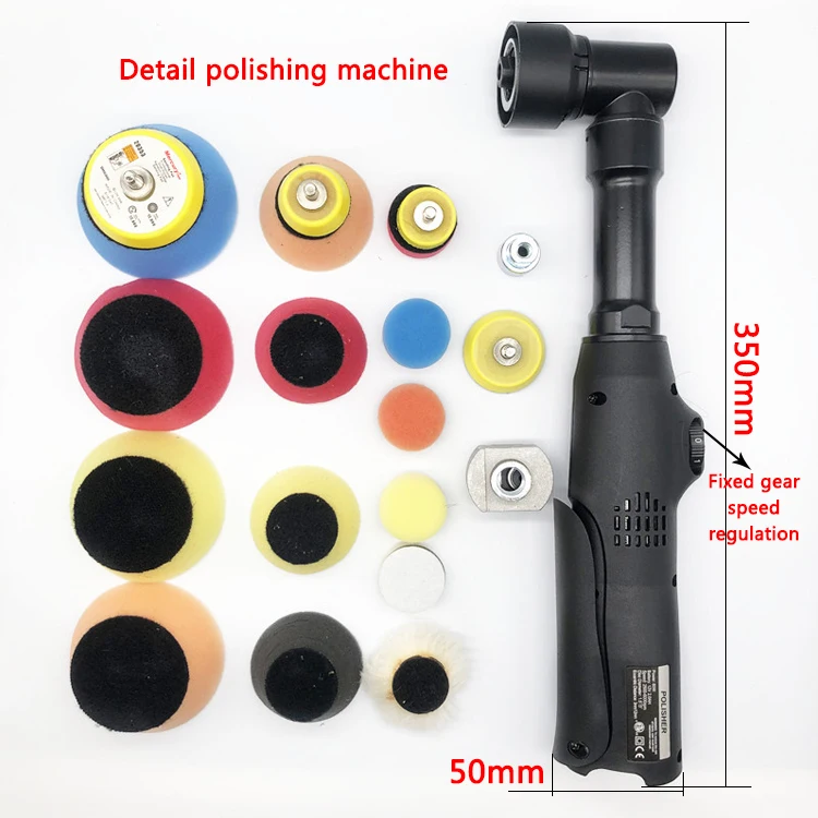 Cordless Mini Dual Action Car Polisher Set for Auto Detail