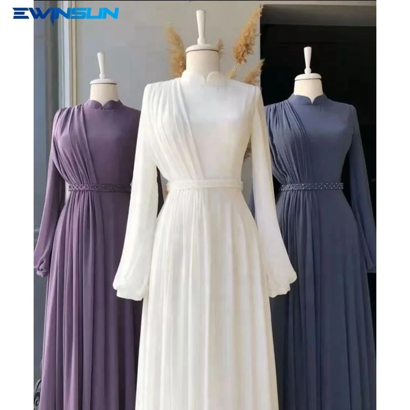 Горячая Распродажа Eid al-Fitr abaya женское мусульманское платье индивидуальный пошив Дубай африканская мода черные оптовые OEM исламские