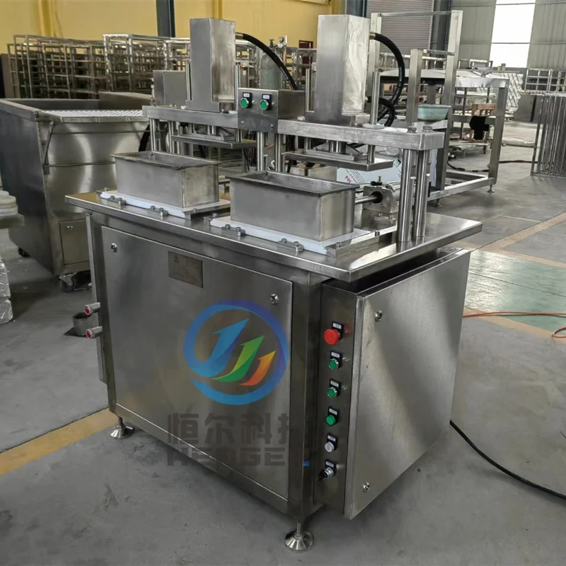 11 Low Price Multiple Mold Ham hamburger meat press machine Meat Cut meat press forming machine 3D Press Machine