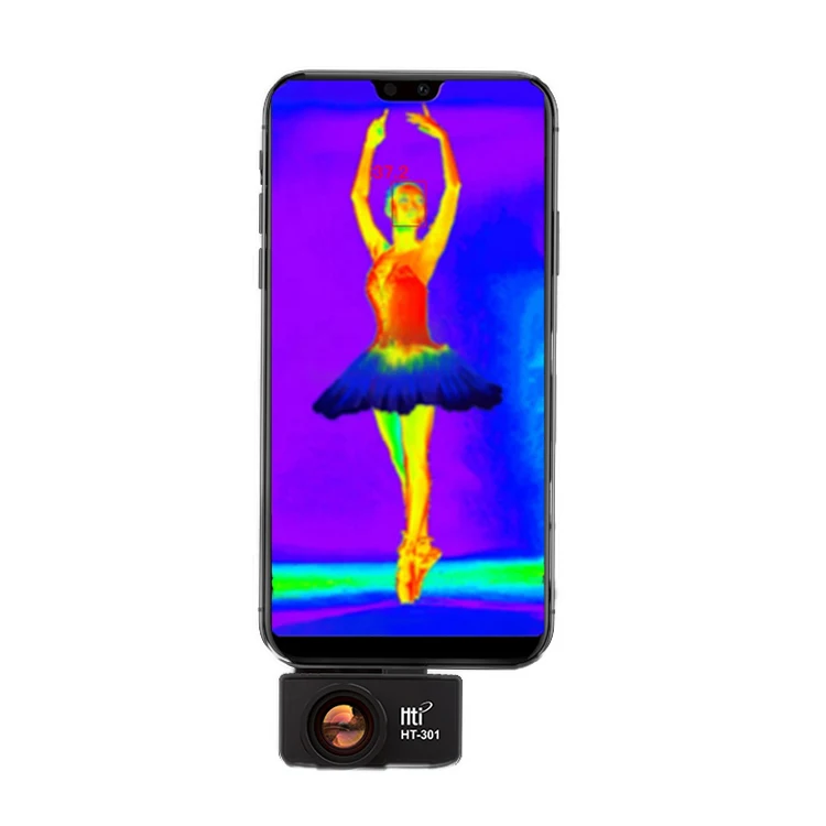 HTI HT-301 USB Thermal Imager Infrared Thermal Mobile Infrared Camera Brand New Quality Android C Mobile Infrared Camera HT-301 USB