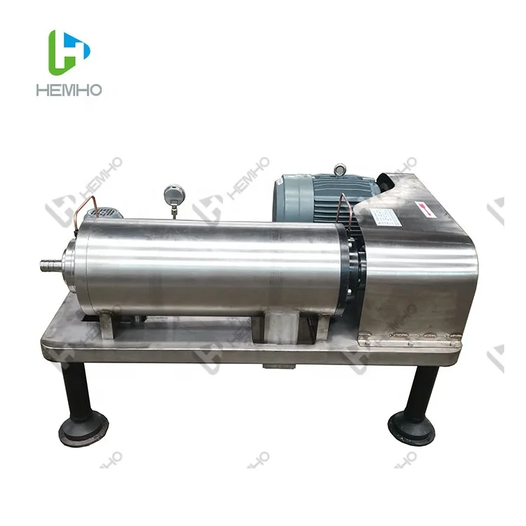 Hot Selling Quick Disassembly And Assembly Laboratory Separator Machine Pilot Sedimentation Small Decanter Centrifuge