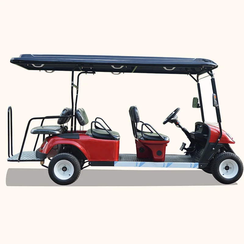 Stock rough terrain 4 seats off road golf cart off-road golf cart electric cross country golf cart electric 4 passengers