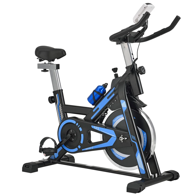 Professional Fitness Home Cycle Gym Equipment Training Spin Tablet Holder Mount Exercise Spinning Bike with Screen