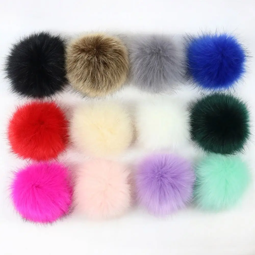 2021 furball01-5cm low price small size Artificial rabbit Fur ball Pompom for diy hair clip dress shoes accessory