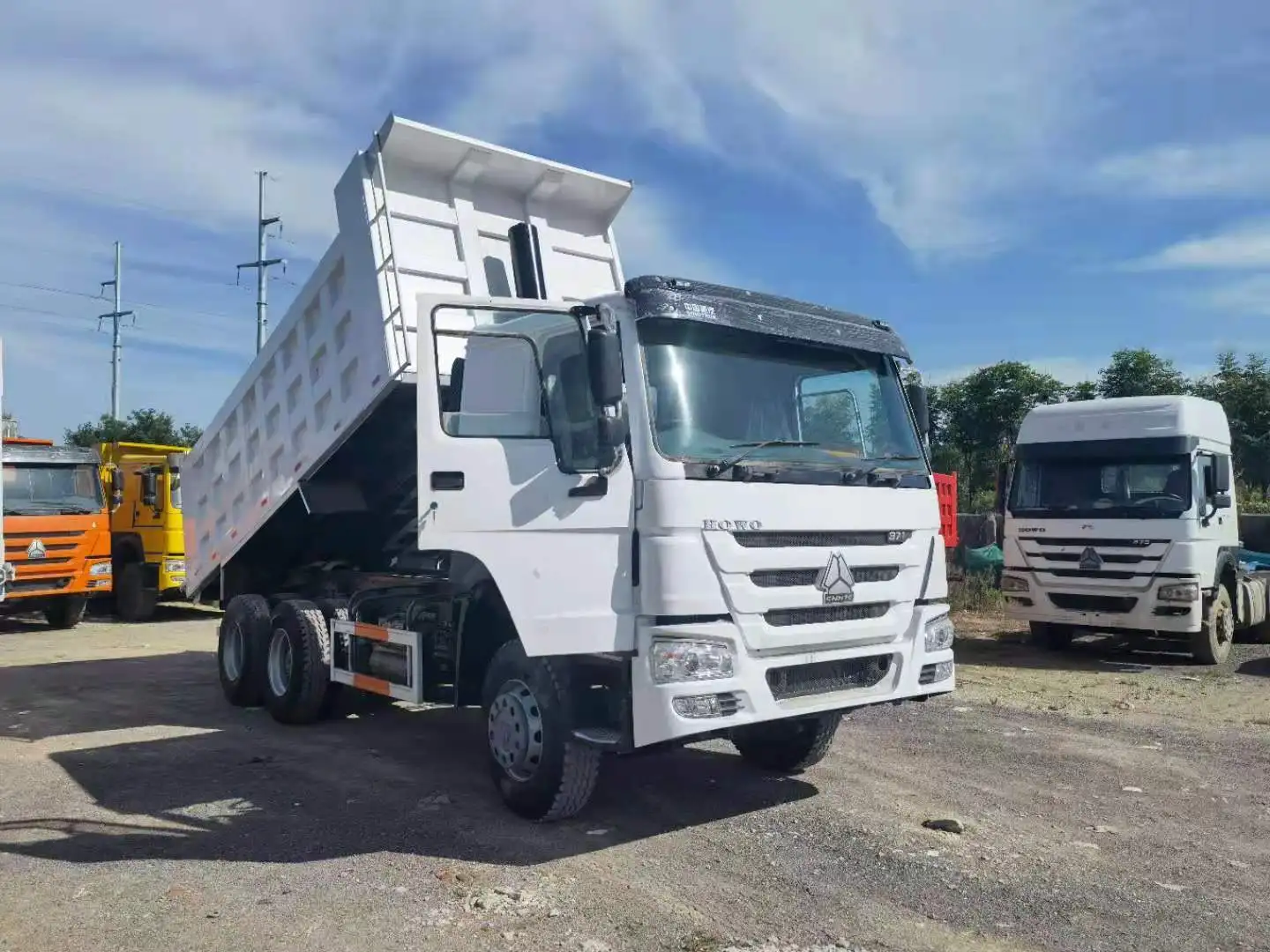 howo 6X4 dumper truck