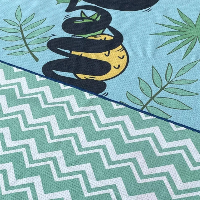 sand free waffle beach towels custom printed anti sand beach towel 2024