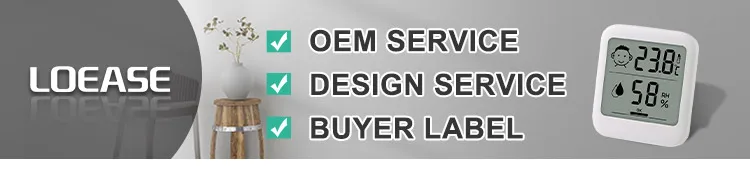 Mini Wireless Digital Barometer Meter Humidity Gauge Thermometer And Hygrometer Indoor Temperature