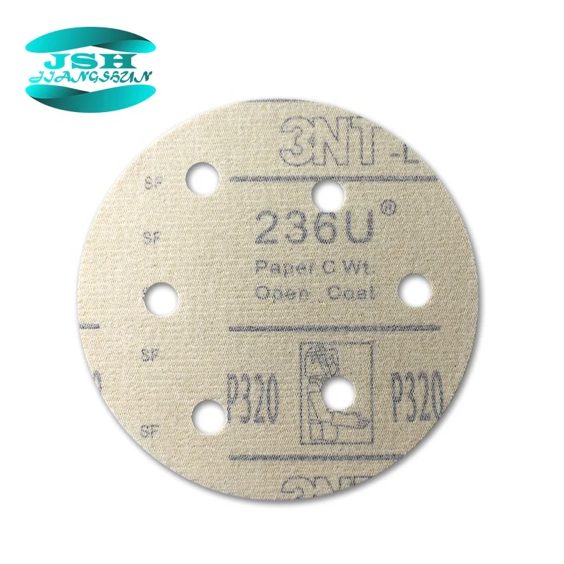 
3M 236U Abrasive Gold Sandpaper Sanding Disc 