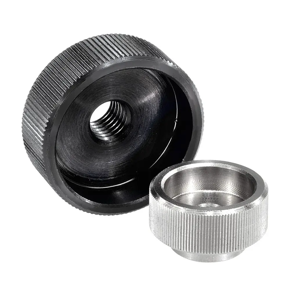 M2 M3 M4 M5 M6 M8 M10 Stainless Steel Flat Knurled Thumb Nuts