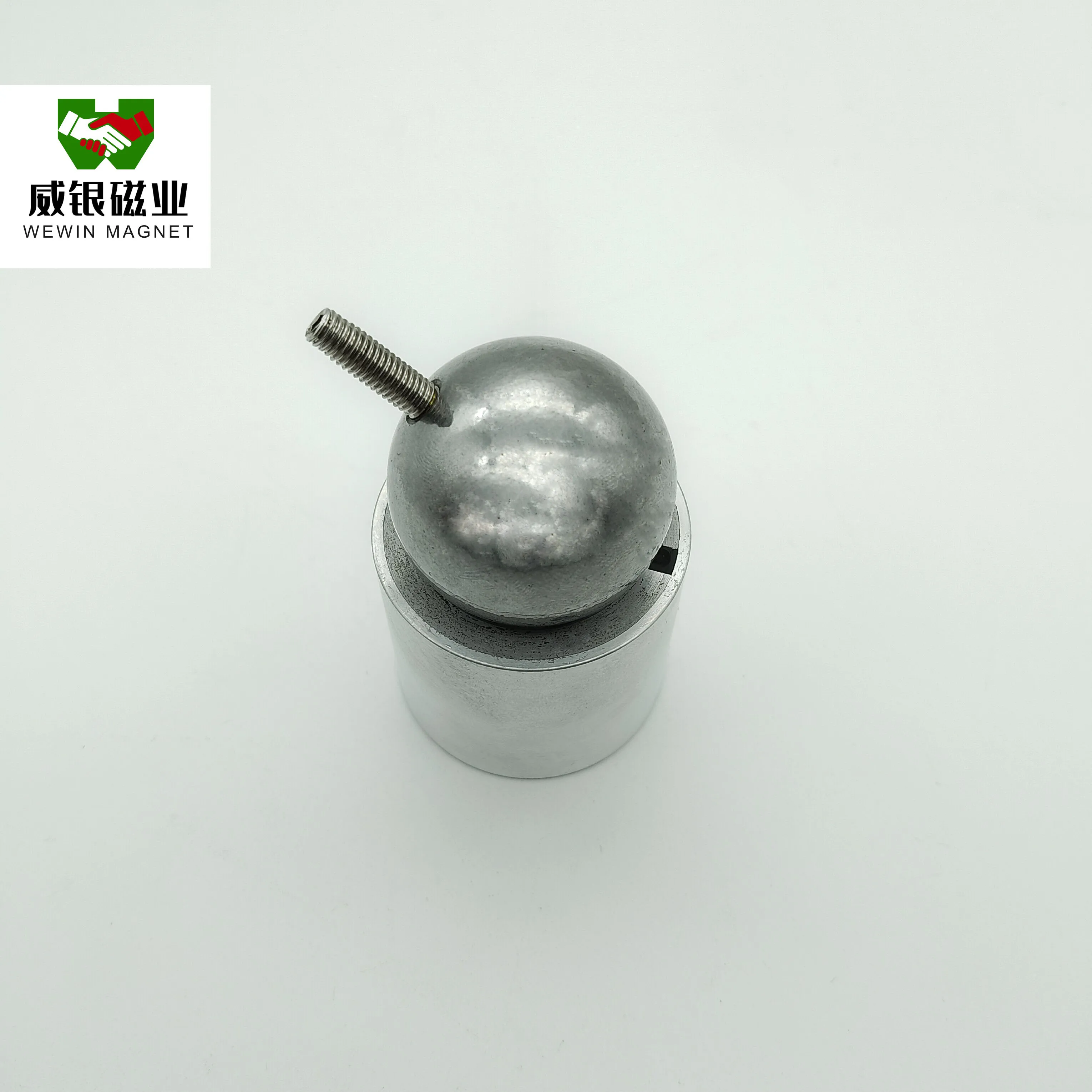 super strong  neodymium ndfeb magnetic ball joint for LED sign board wall light