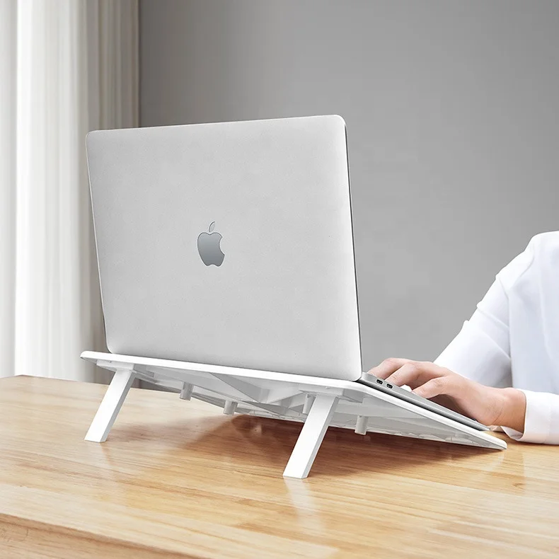 Folding Table Multifunctional Study Desk Height Increase Laptop Stand