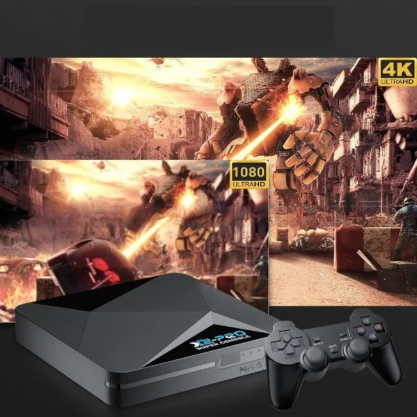 X2 PRO Super Console  70000 Home Video Game Console 3D Dual  Set Top Box with TV HD Nostalgic Arcade Two Person Joystick