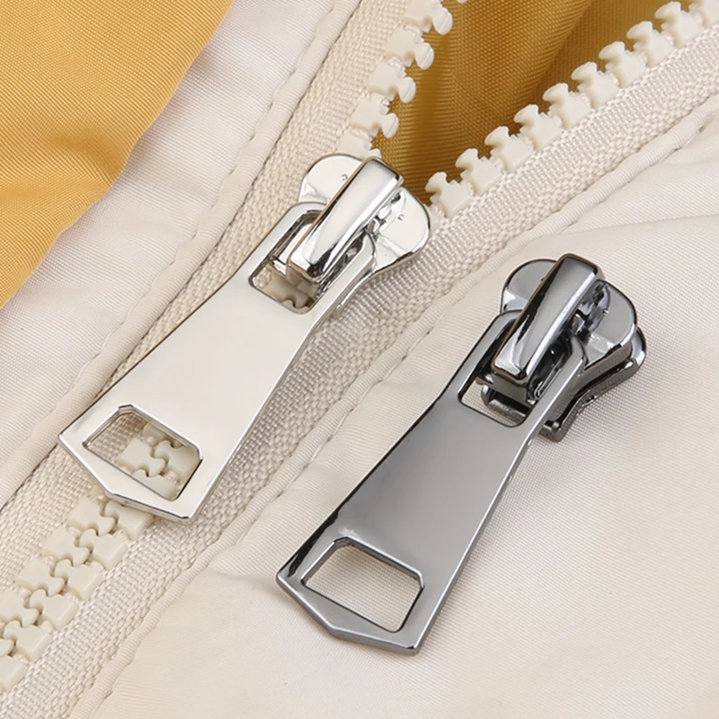 High Quality Wholesale Custom Half Zipper Custom Zipper Brown Bag Plastic Custom White Stand Up Free Sample Metal Zipper