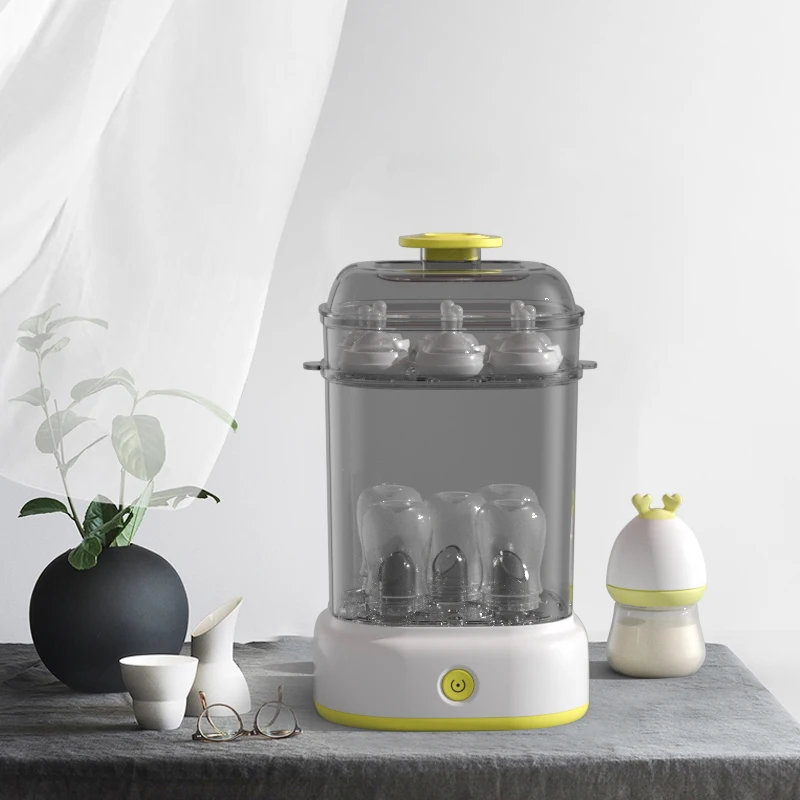 3-in-1 Modular Baby Bottle Pacifier Pump Parts Sterilization Free Combination Portable Bottle Sterilizer