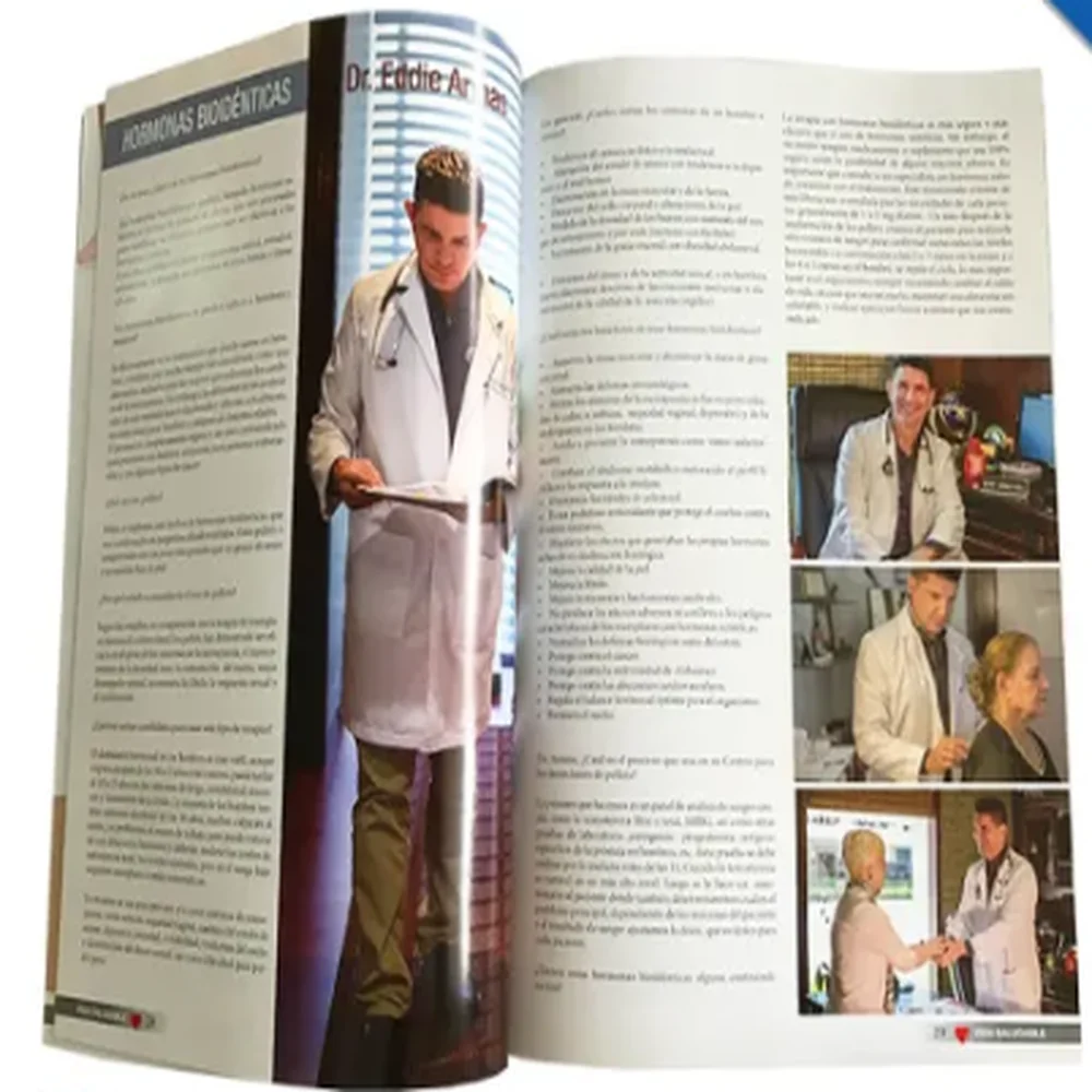 OEM Guangzhou Factory Perfect Binding Full Color Printing Softcover Doll Cataogue book magazine