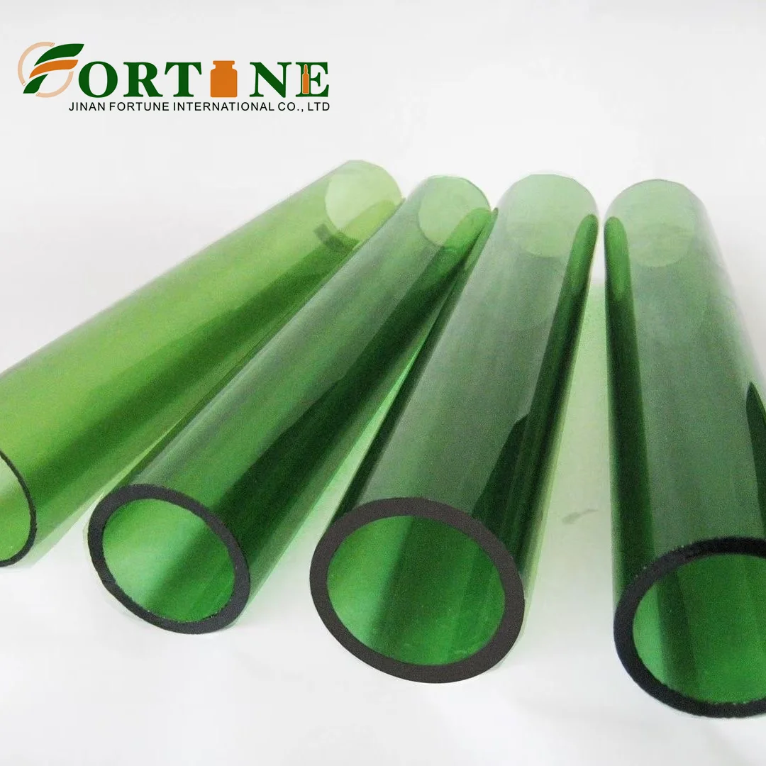 Factory Supply 15mm diameter Pharmaceutical 115mm 120mm heat resistant colored borosilicate glass tube High Quality Glass Tube