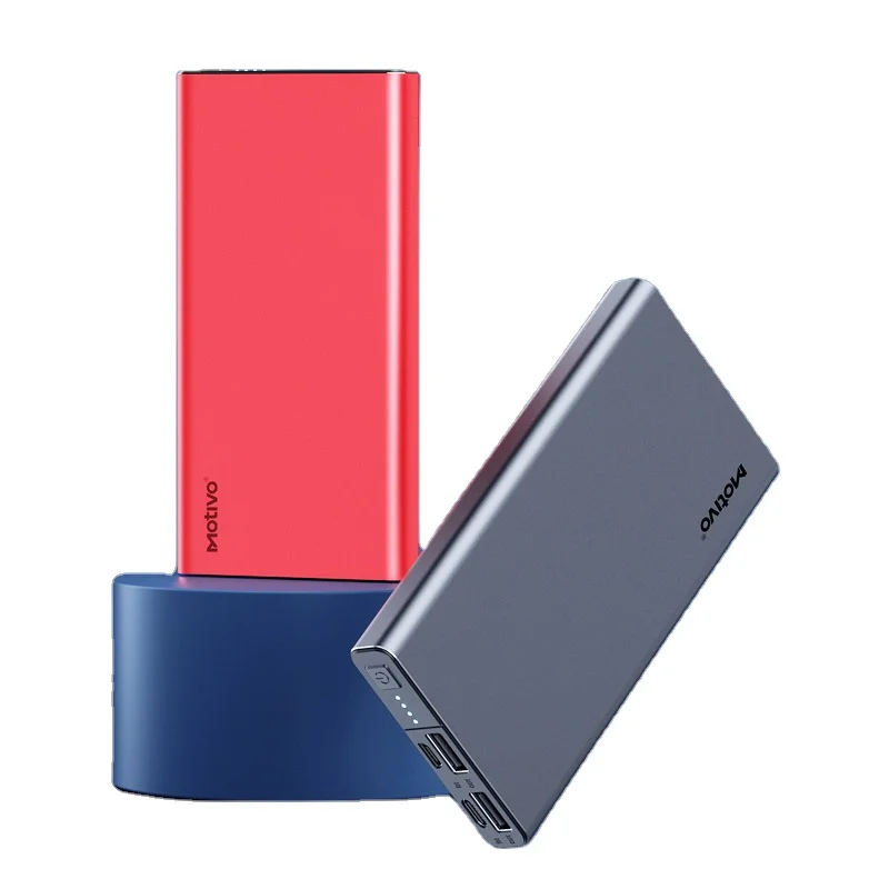 
 Motivo H100 10000 mAh power bank Compact backup battery with LED screen   redmi note 9 power mobile  