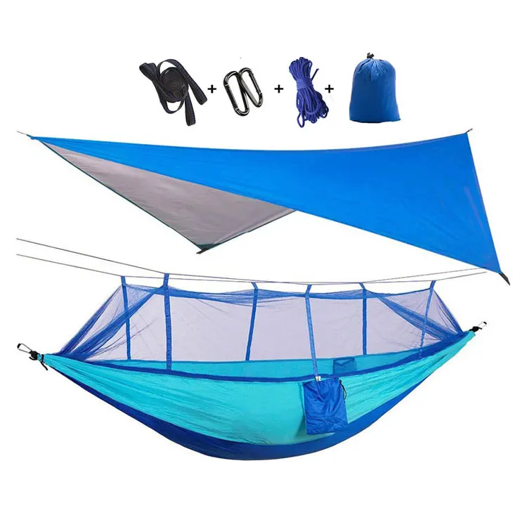 double waterproof portable folding mosquito net for outdoor camping outdoor canopy hammock