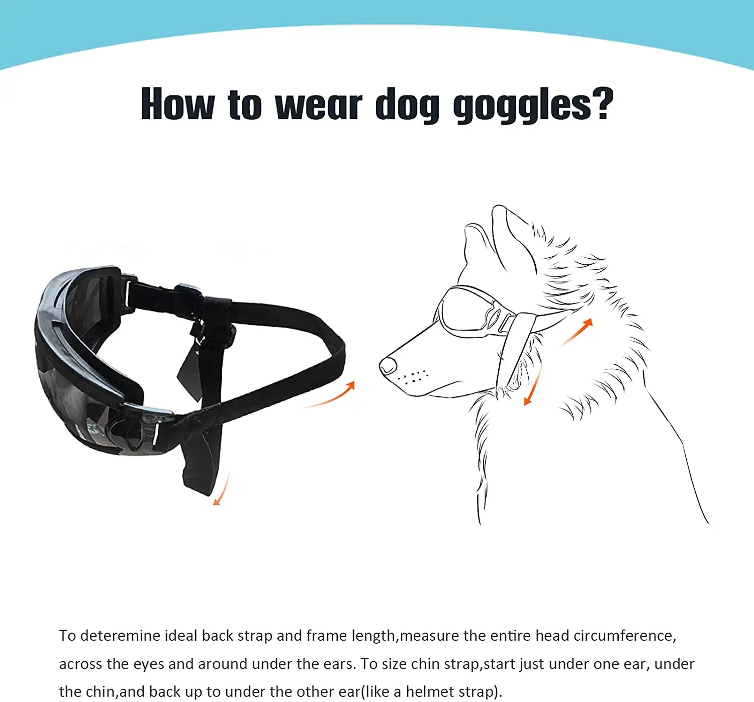 
Best Selling Adjustable Dog Goggles Dog Sunglasses UV-Proof Waterproof Windproof 