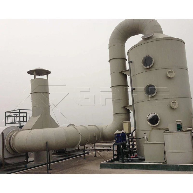 GATE 2000-2600M3/H Cat Litter Making Machine industrial waste gas treatment Cooling Tower Water Spray