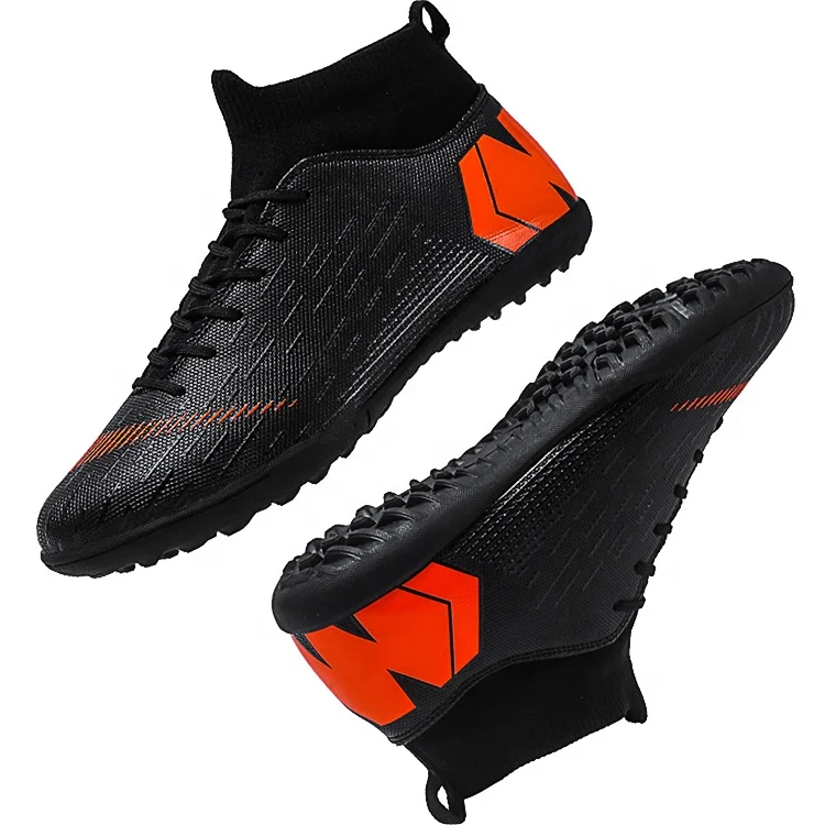 Factory Wholesale Cheap Soccer Shoes Rubber Spikes Football Boots For Men
