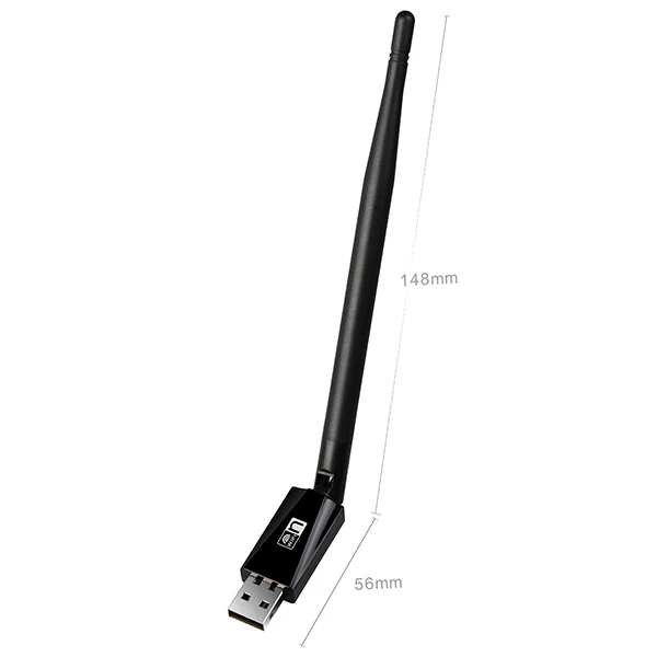  Беспроводной USB-адаптер 2 0 802.11n/g/b 4 ГГц 150 Мбит/с Wifi/WLAN с
