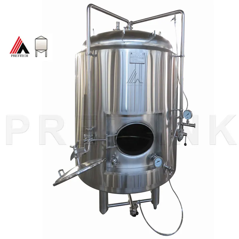 Stainless steel tank double wall jacket beer Bright fermentation tank for apple cider production