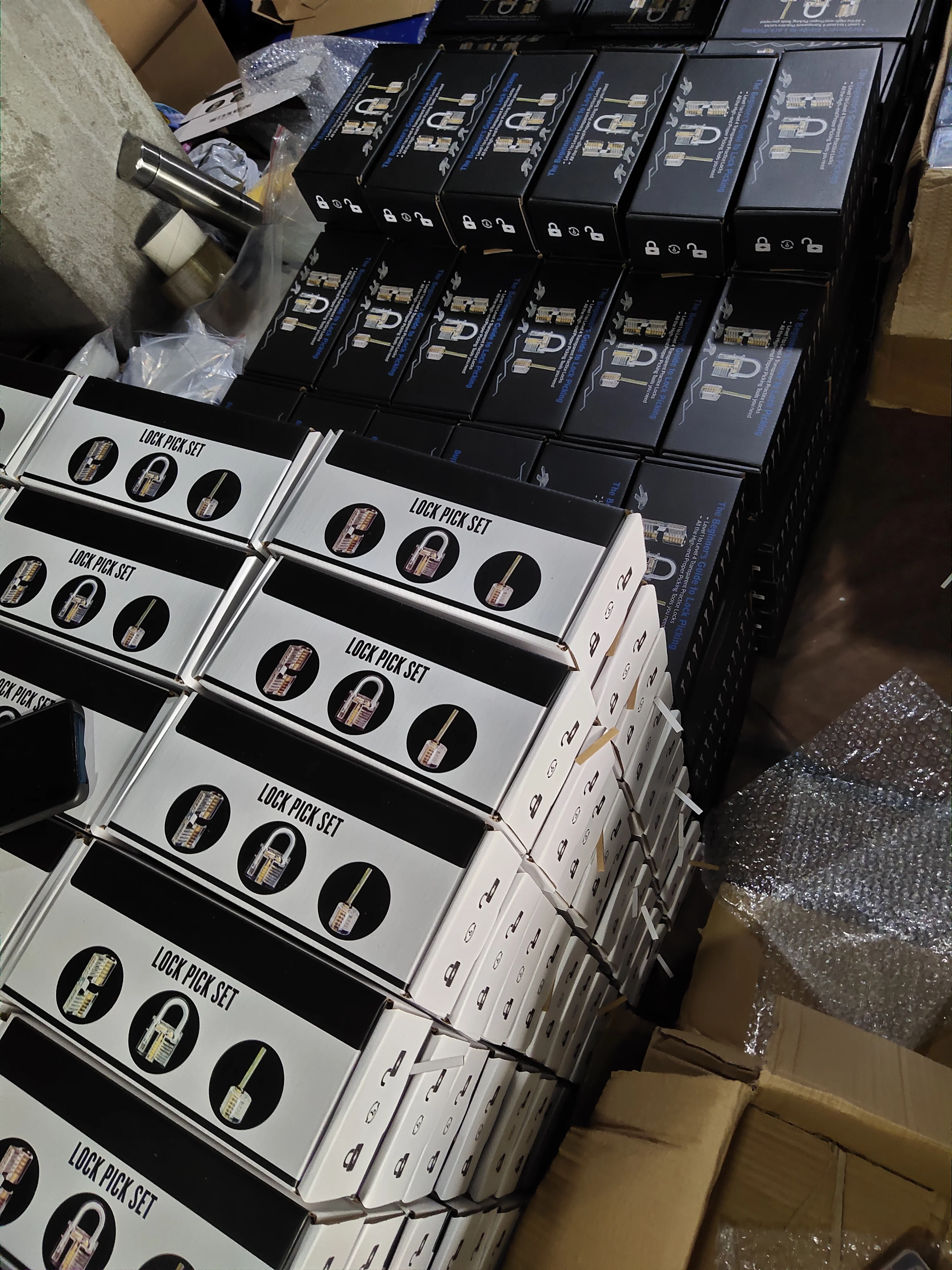 Wholesale 17pcs lock pick tools locksmiths with transparent practice padlock lock smiths tools lockpicking