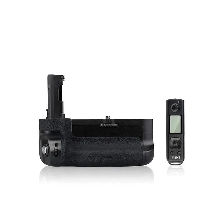 Popular Meike MK-A7II PRO Vertical Camera Battery Grip With 2.4Gh Wireless Remote Double Battery for Sony A7II A7RII A7SII camer