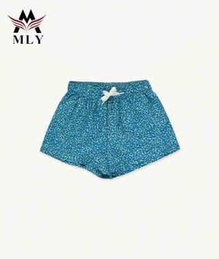 Printed kids swimwear boys swim trunks hot sale custom made kids swim shorts