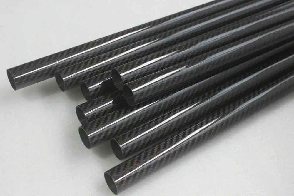 Professional engine intake carbon fiber tube manufacturer moto exhaust pipe various size intake tube