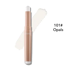 PHOERA Shimmer Glitter Cream Eyeshadow Crayon Matte Eyeshadow Stick Long Lasting Highlighter Stick Makeup