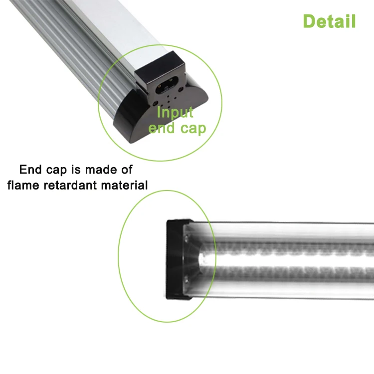 4FT EDK 48W t5 custom panel fanless hydroponic kits indoor plant full spectrum etl led grow light for hydroponics system