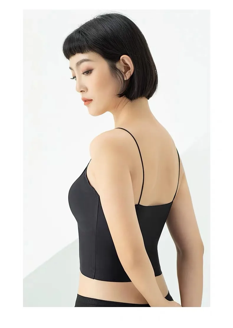 Ladies bra small vest one-word beauty back excellent arc seamless tube top