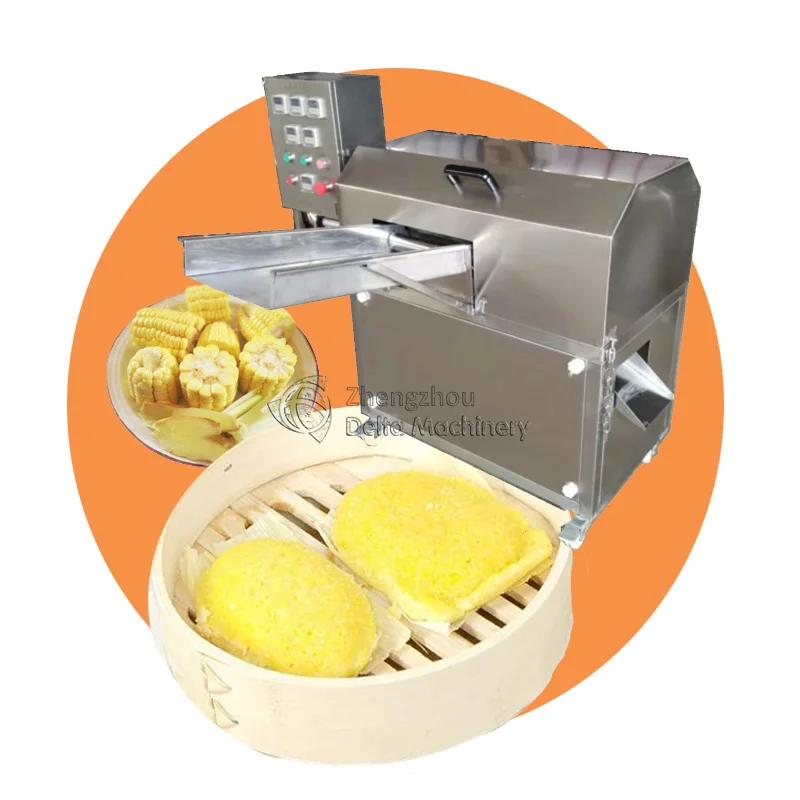 Corn Pulp Separator Extractor Corn Slurry Machine For Making Corn-Based Products Sauces Or Soups