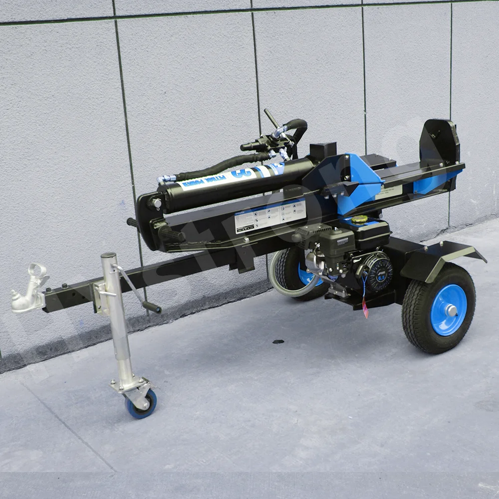 HYstrong China 26T Gasoline Log Splitter log cutter and splitter machine electric kinetic wood splitter HY26T-GL