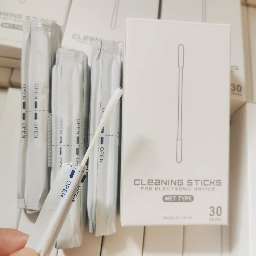 Cleaning Sticks clean wet alcohol paper Cotton Swab cleaner For IQOS duo 2.4 3 Multi Heating Blade Gasket Ceramic Heater