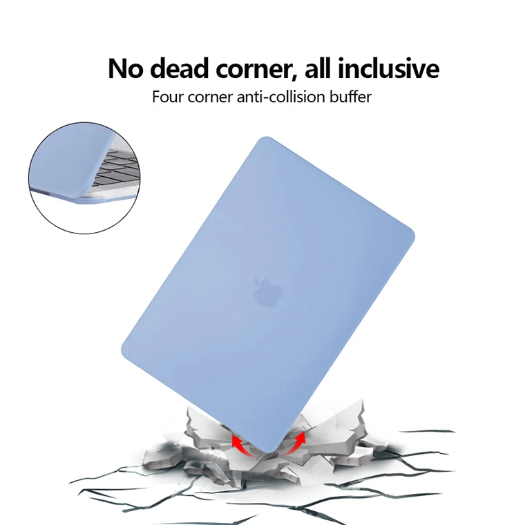 2020 Hot sale Factory Price Matt PC Frosted Notebook case, Laptop Case Custom Logo for Mac book air 15.4  inch