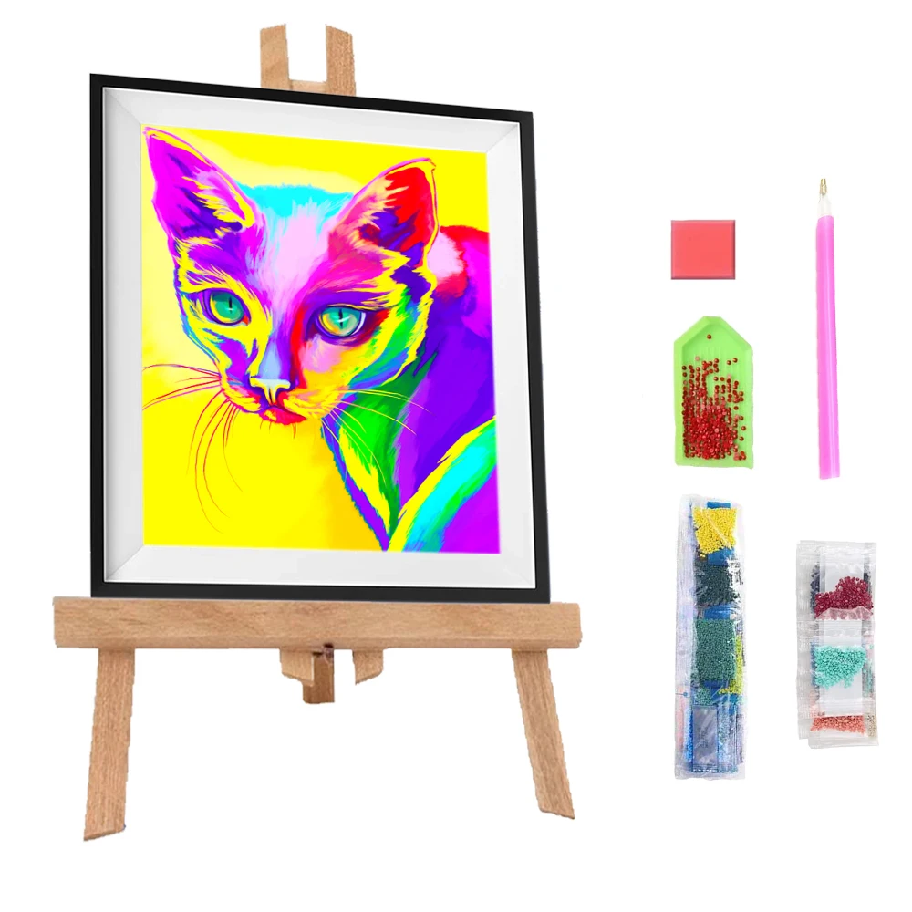 Picture Personalized Customized DIY 5D Diamond Painting Colorful Full Round Drill Drawing On Canvas Diamond Painting By Numbers