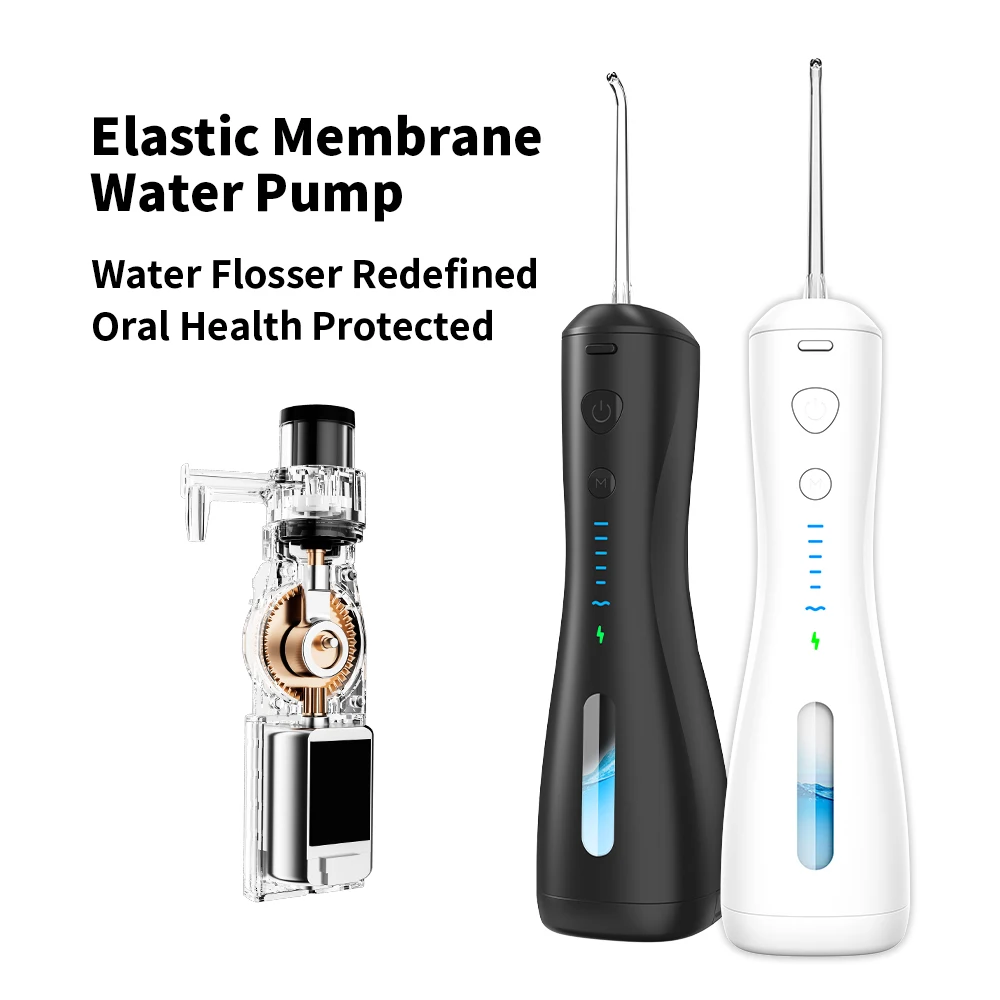 OEM ODM AvailableMCElife Rechargeable Oral Portable Irrigator Dental Water Flosser For Daily Teeth Cleaning