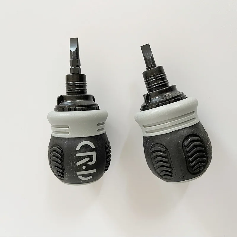 Stubby Repair Tool Multipurpose Installation Chrome Vanadium Steel Dual-Purpose Bolt Ratchet Screwdriver
