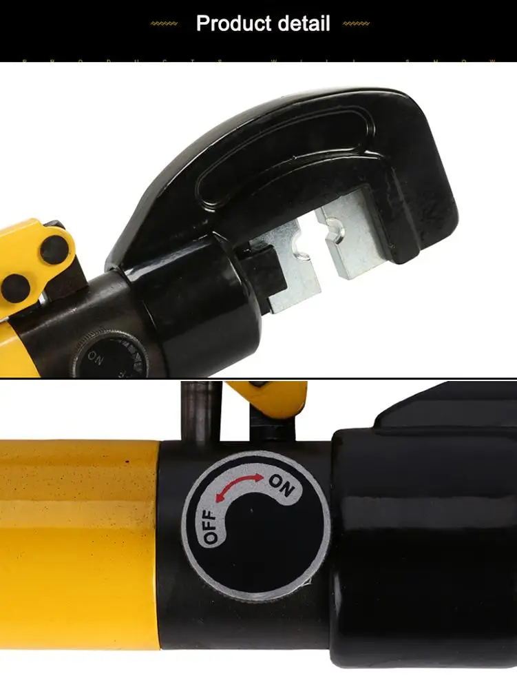 Plier Range 4-70mm Compression Aluminum Nasal Pressure Wirin Yqk-70 Manual Hydraulic Crimping Tools