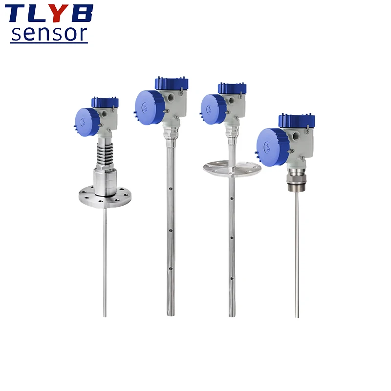 Liquid guided wave radar Level meter High frequency radar transmitter Sensor Silo liquid water 1.8G measurement tool