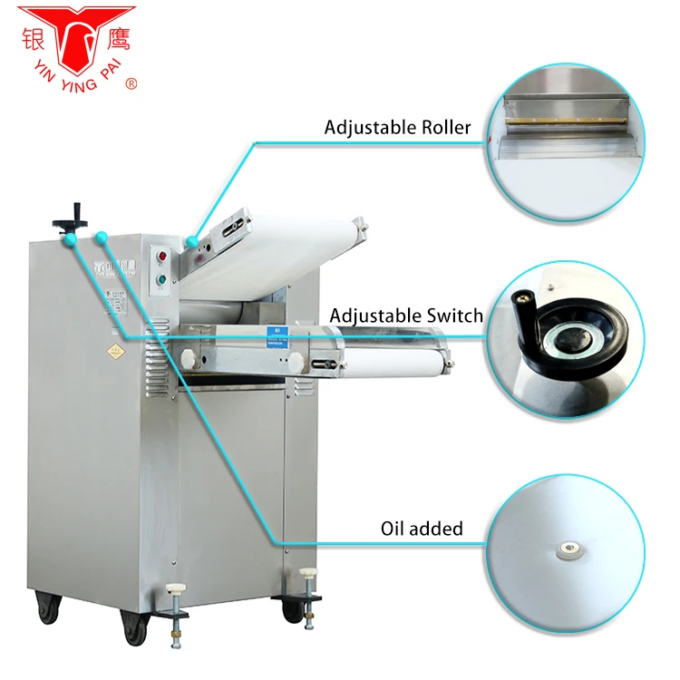 dough diameter50cm dough sheeter machine / flour tortilla press