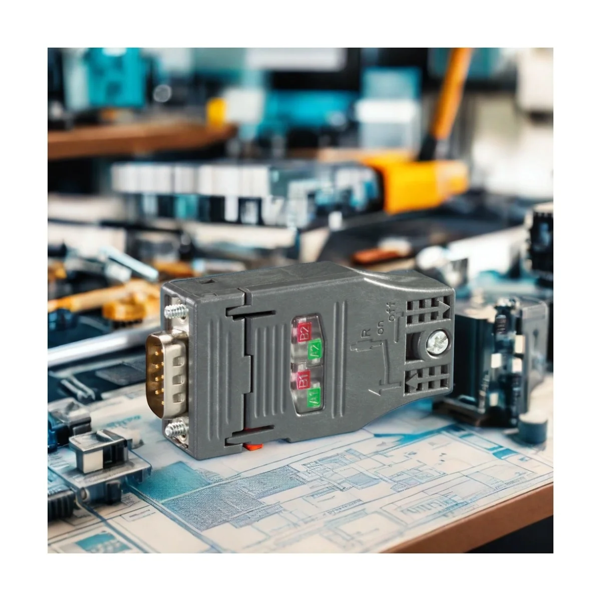 SIEMENS 6GK1500-0FC10 FC RS 485 Plug 180 Profibus DP Bus Connector for PLC PAC & Dedicated Controllers