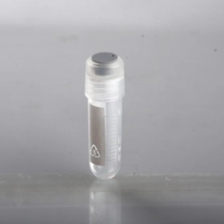 Лаборатория 2 мл внешняя резьба круглое дно криогенные флаконы реагент пластиковые флаконы