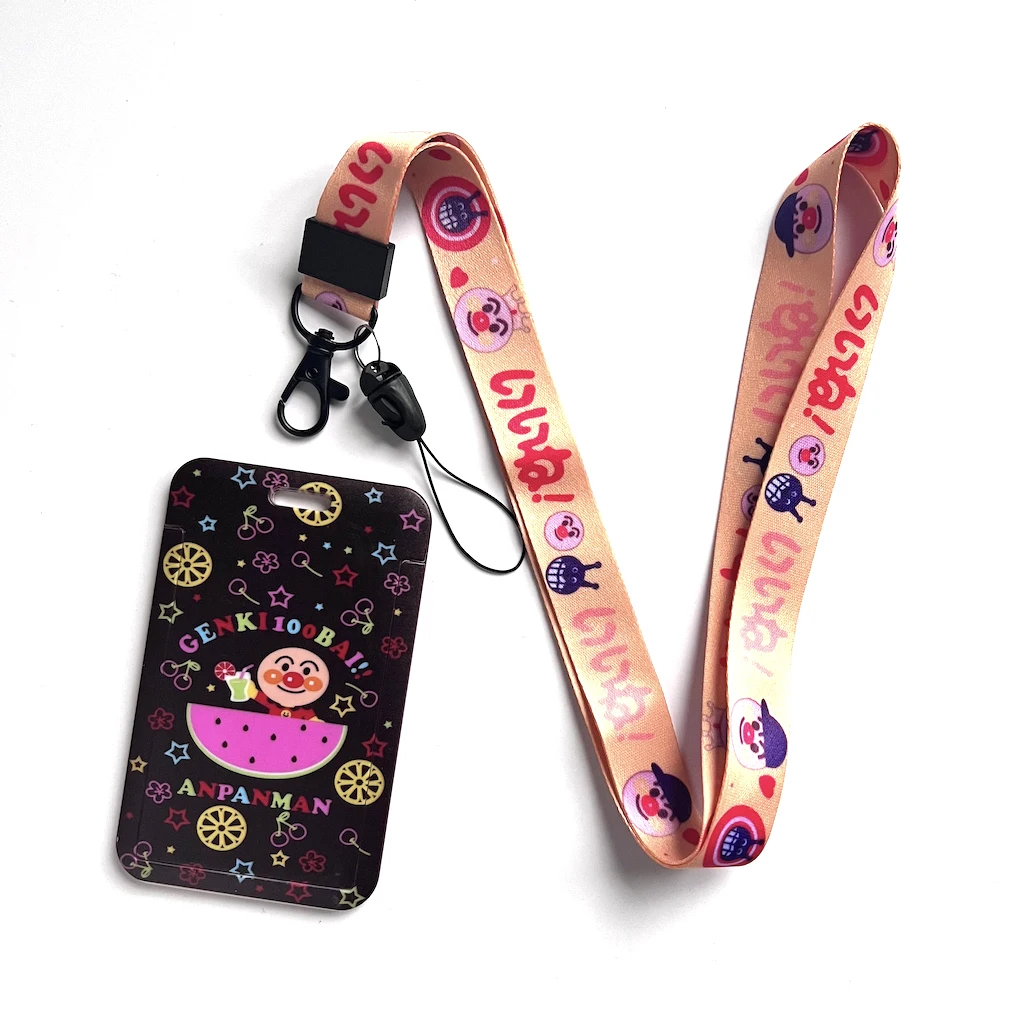Factory Cartoon Card Holders Lanyard For Promotion Credit Business PVC Custom Card Covers Plastic