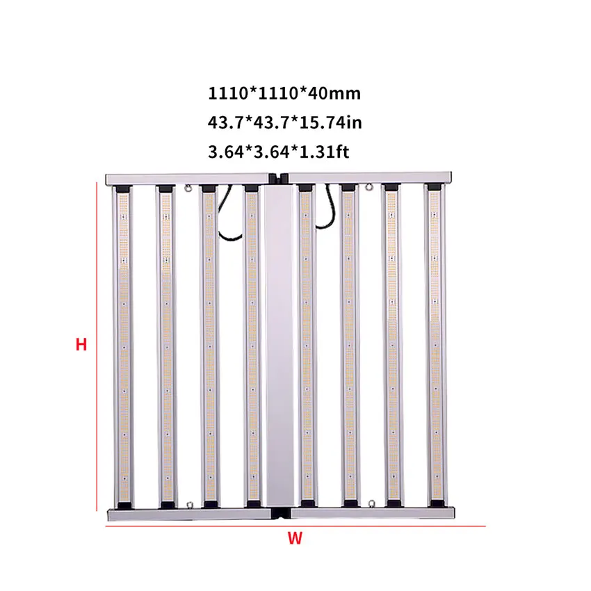 China factory 800 Watt Commercial Full Spectrum Led Grow Light Flower Seeds Stage Aluminium Profile