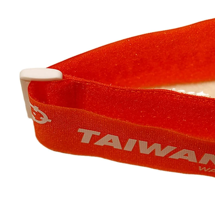 Reusable Custom Nylon Hook And Loop Stretch Magic Sticker Elastic Strap Fastener Cable Ties Elastic Hook And Loop Strap