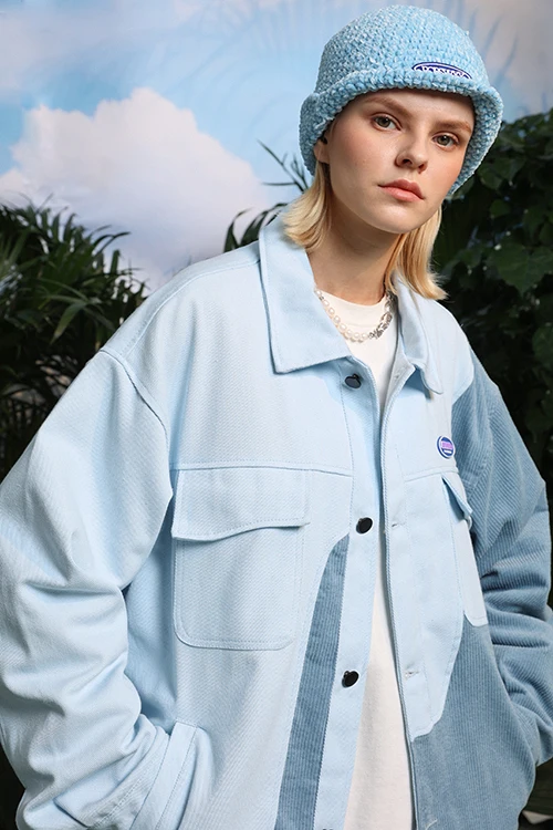 High quality design women blue jean jackets mens